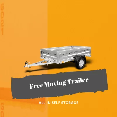 free moving trailer at all in self storage